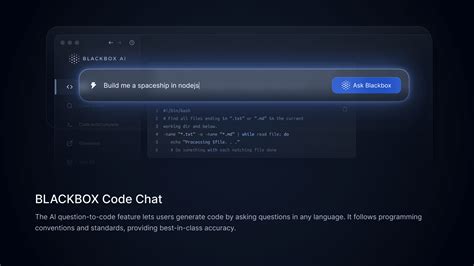 фдидфл|Chat Blackbox: AI Code Generation, Code Chat, Code Search.